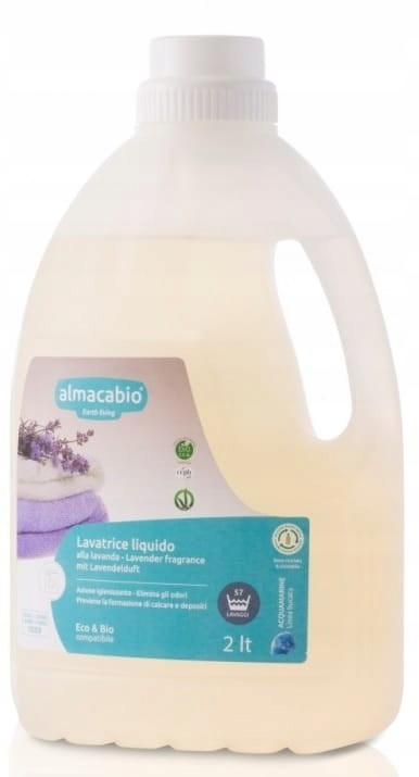 Prací gél - Levanduľa levanduľa kvapalina ECO 2 L - Almacabio