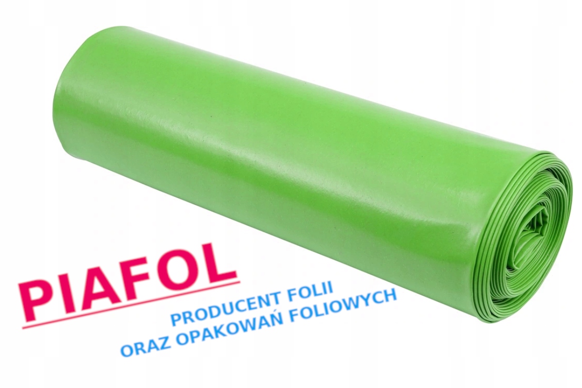 Správne vrecká na odpadky 120 l Zelené 500 kusov
