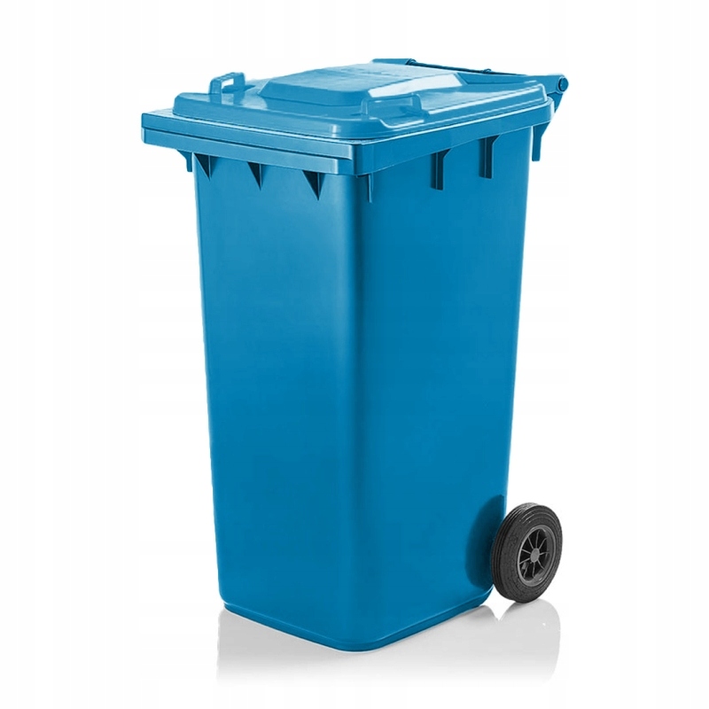 Odpadový nádoba 240 l modrá pre silný papier