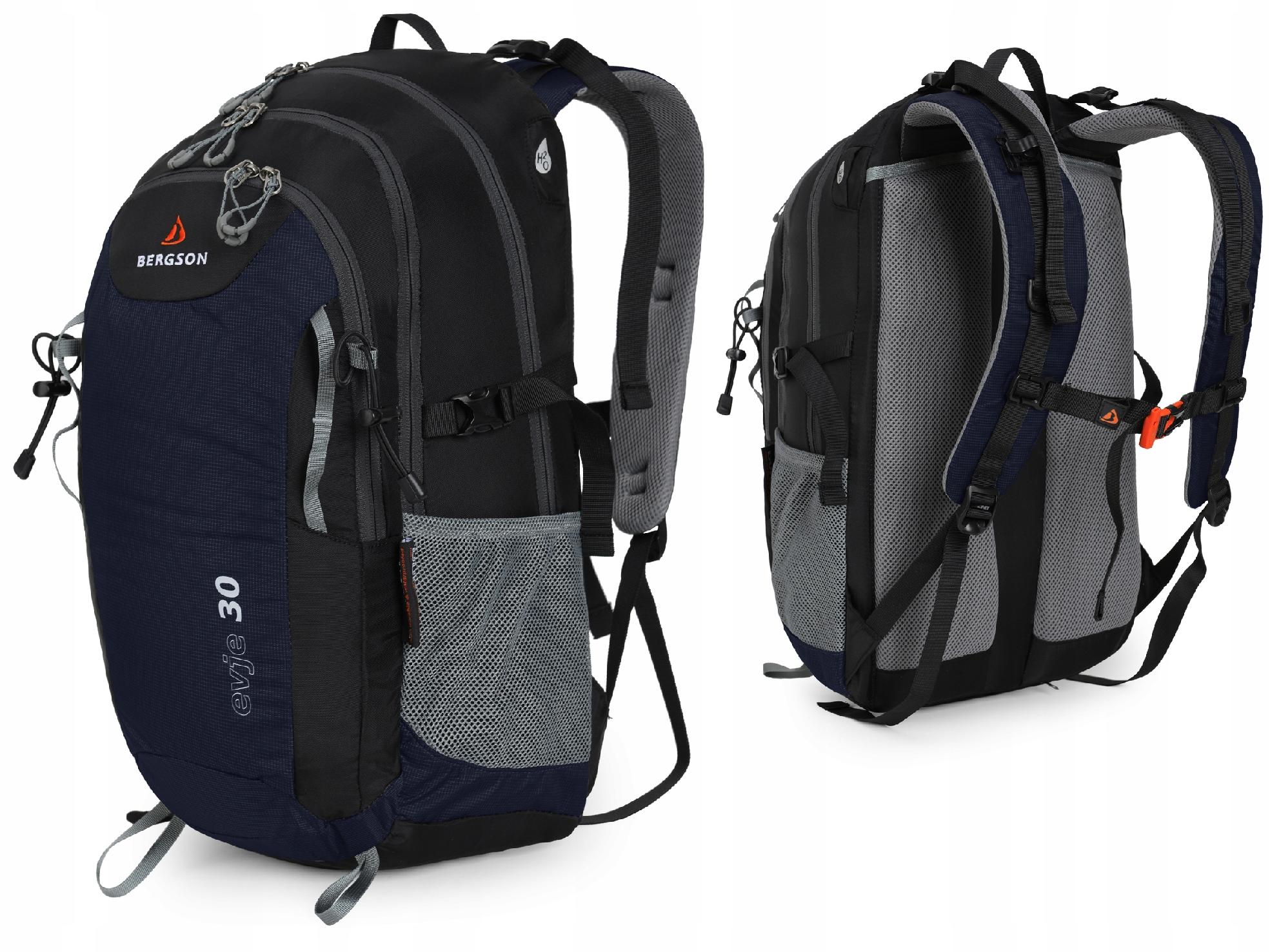 Bergson Evje 30l Navy Navy, Gray Sports Batoh