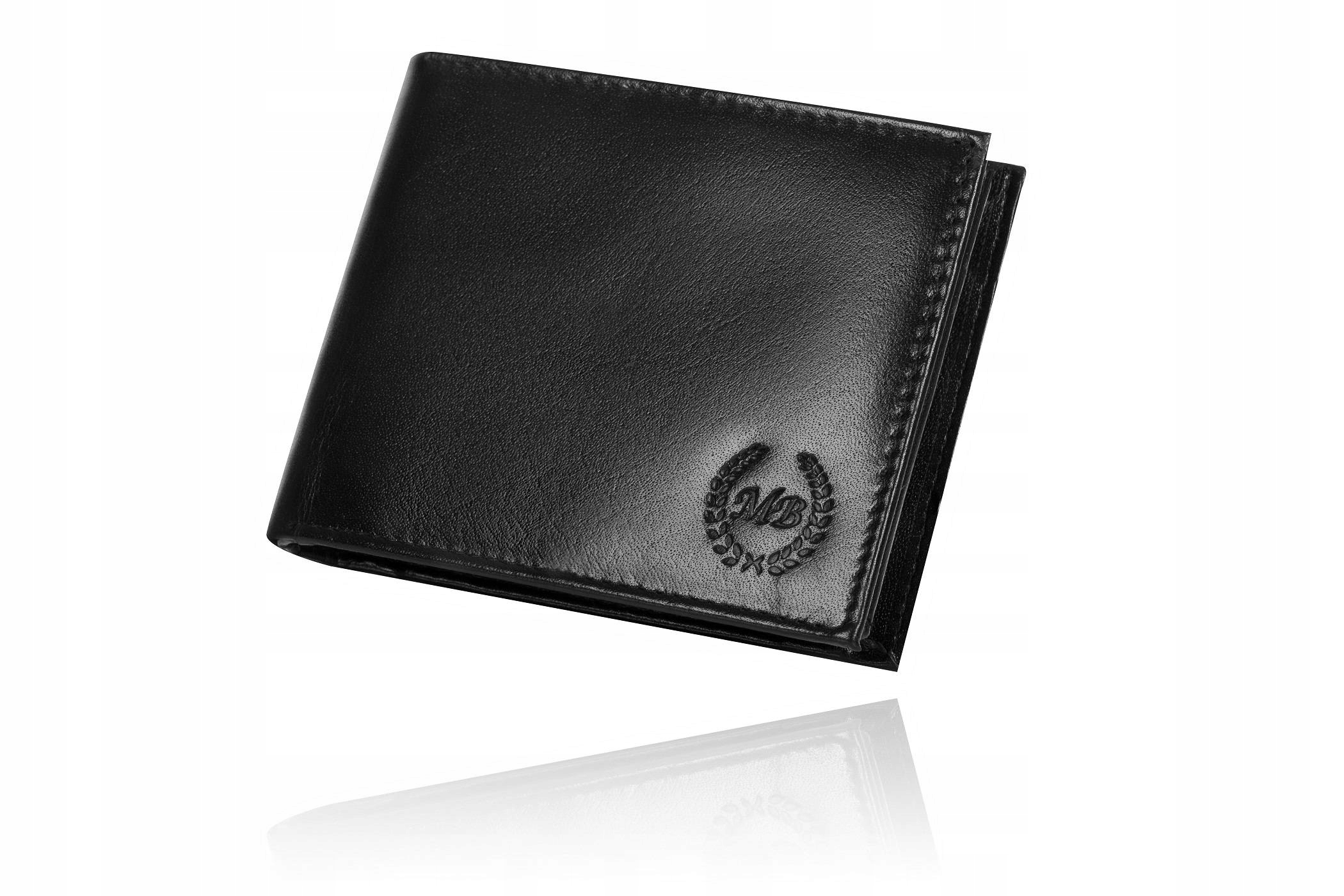 Peňaženka - MB Classic -bag Portfolio Natural Leather Black PM48 - Pánsky produkt