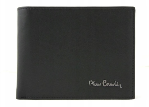 Peňaženka - Pierre cardin peňaženka Prírodná koža čierna 8806 - Pánsky produkt