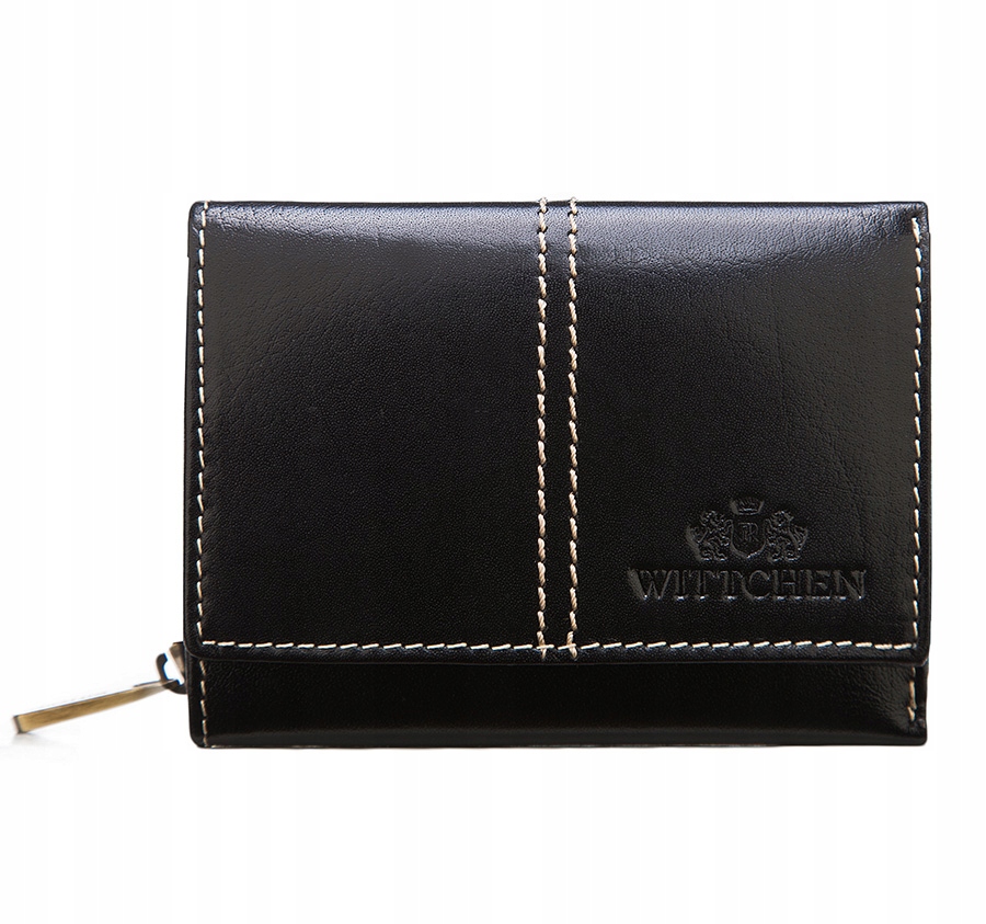 Peňaženka - Wittchen Wallet Prírodná koža čierna čierna