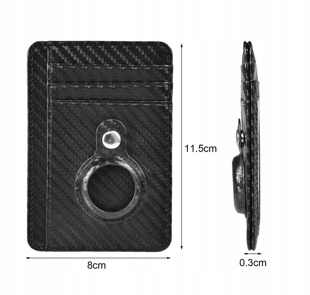Peňaženka - Portfólio DS Store Ekologické kožené kožené puzdro pre lokalizátor - Unisex Product