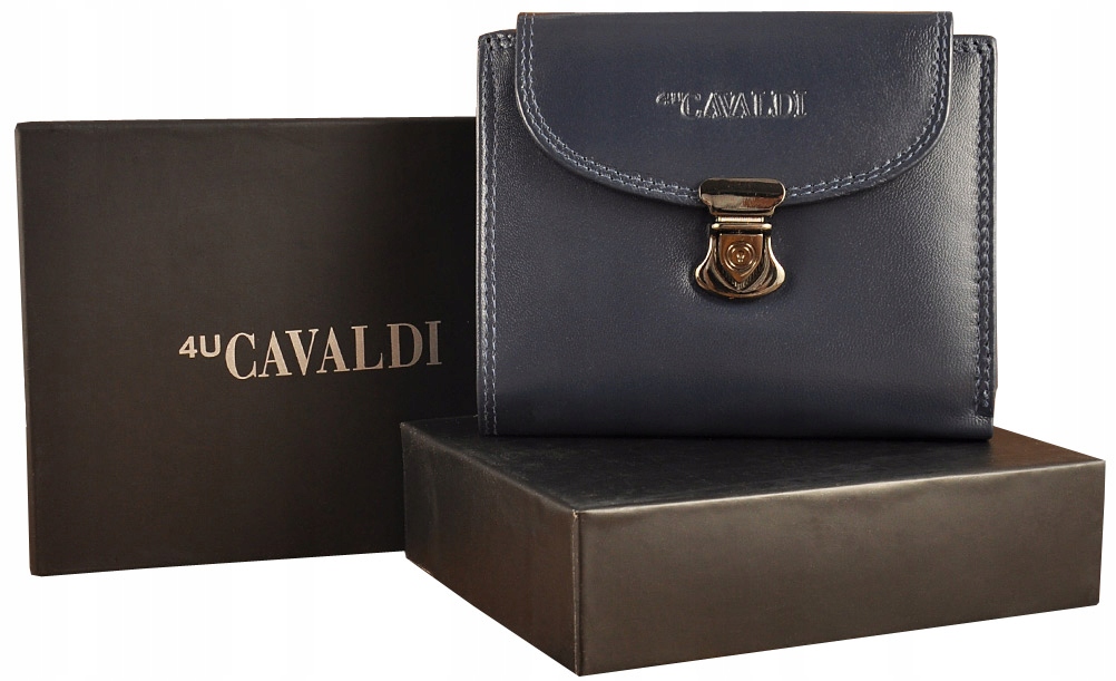 Peňaženka - Cavaldi peňaženka Prírodná koža čierny dámsky produkt