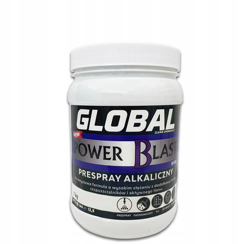 Prací prášok - Power Blast RM Silný pranie Prášok PR4