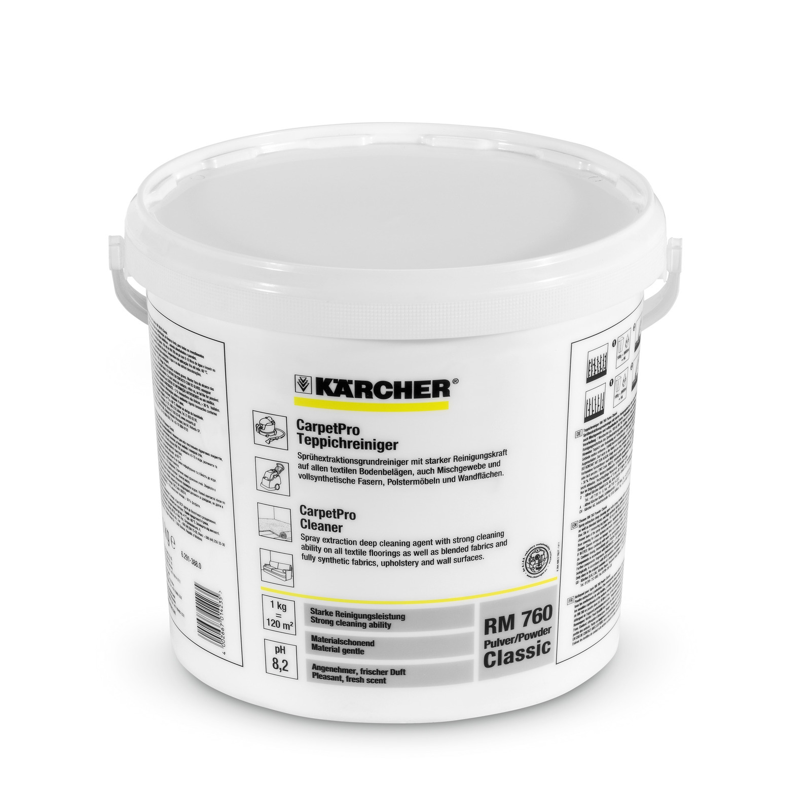 Prací prášok - PROFESIONÁLNY PRÁŠOK KARCHER RM 760 PRE 10 KG PUZZI
