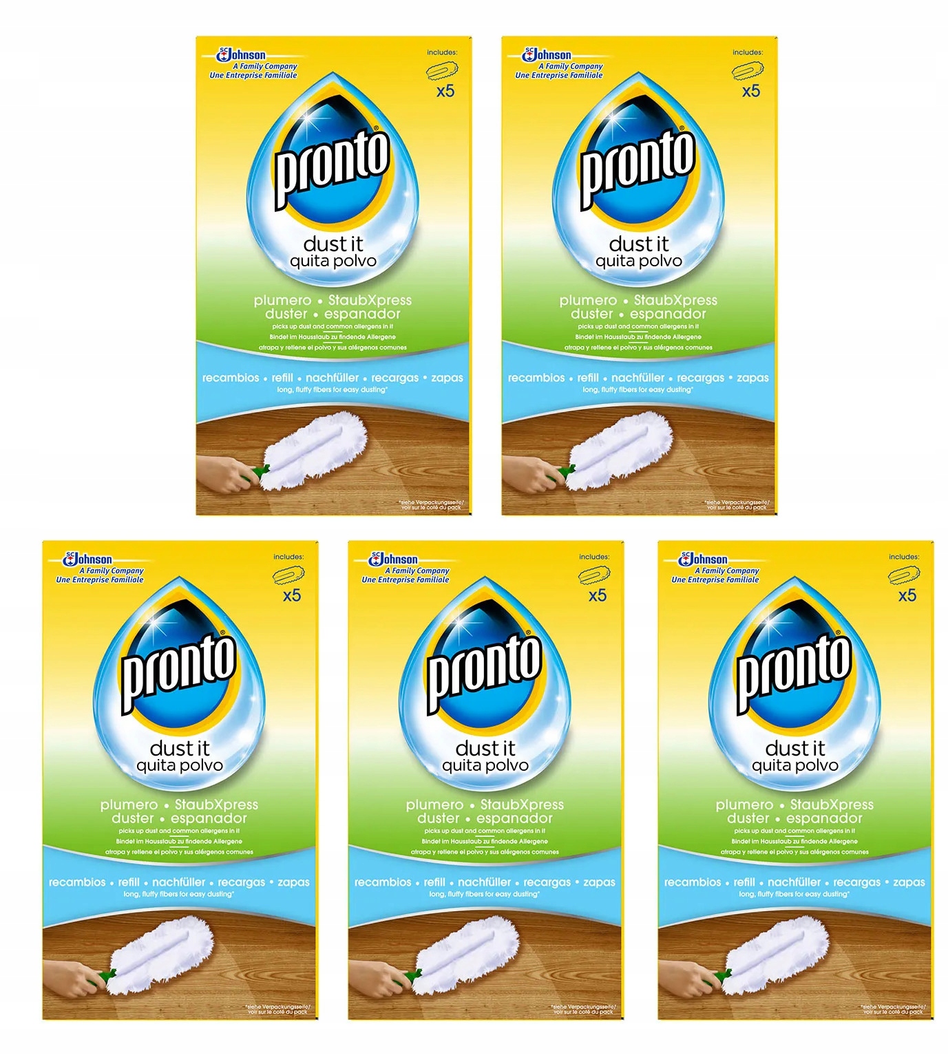 PRONTO DUSTER NÁPLŇ 25 METEL NA PRACH A VLASY
