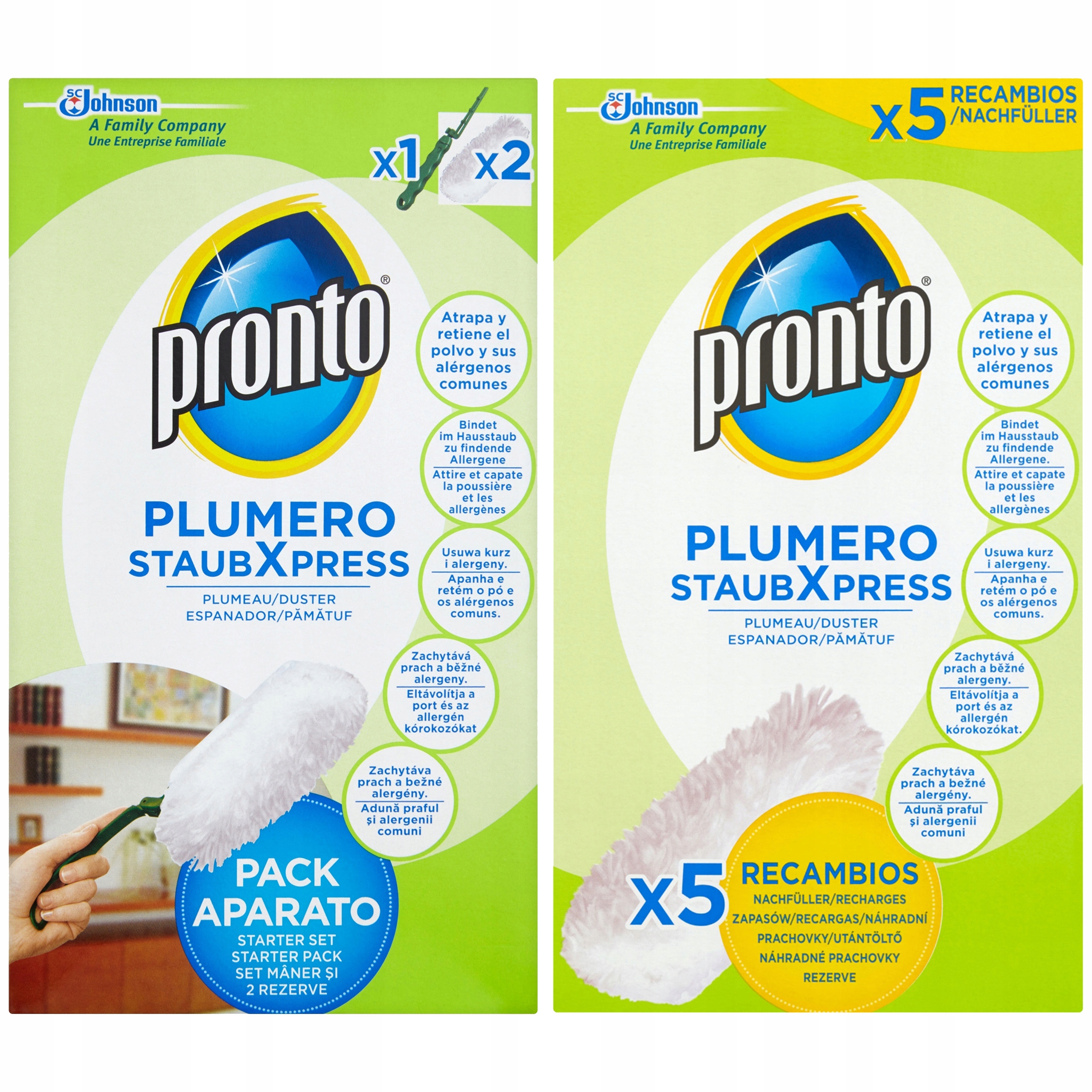 Pronto duster prachová metla + 7x napájacia súprava