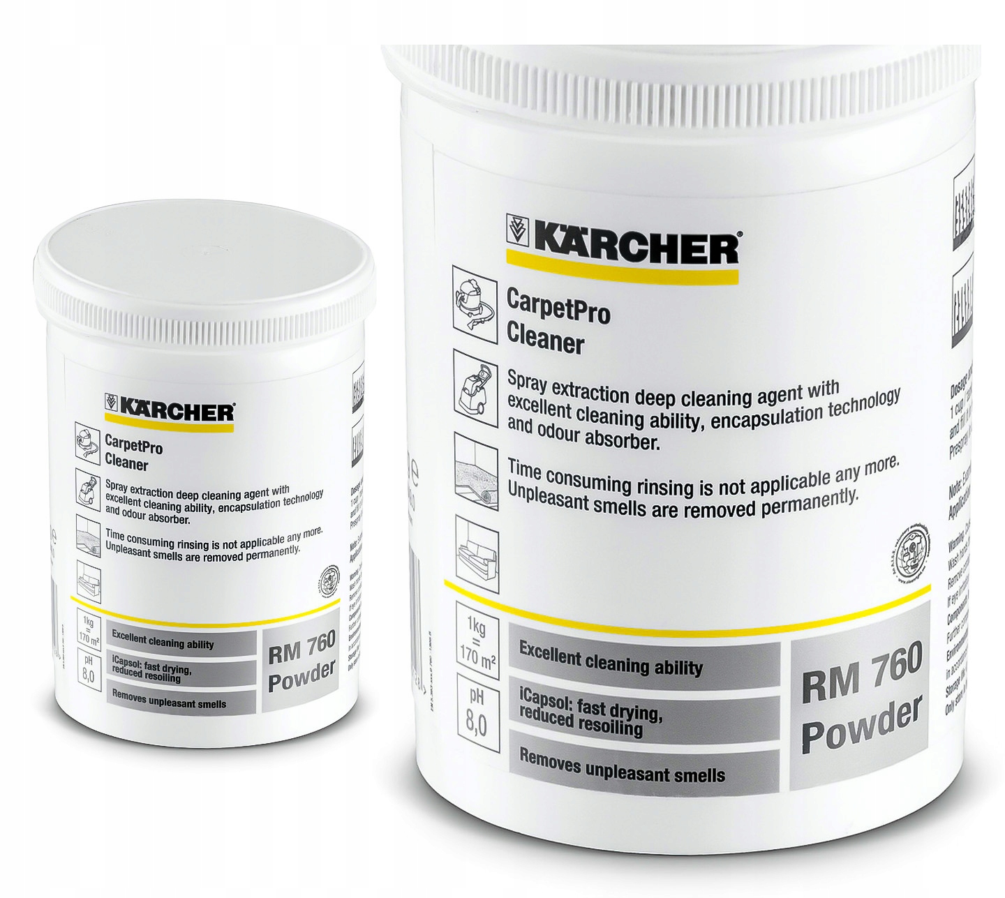 Prací prášok - PRACÍ PRÁŠOK KARCHER 800G RM760 6.295-849.0