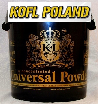 Prací prášok - PRÁŠOK KOFL Universal 15KG 300 pranie! NOVINKA