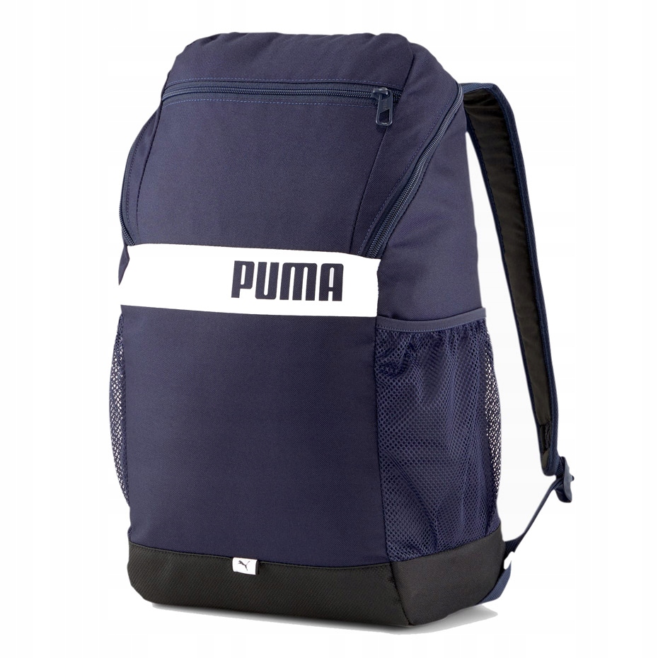 Multi -Chamber School Backpack Puma White, Black, Shades of Grey a Silver 23 L