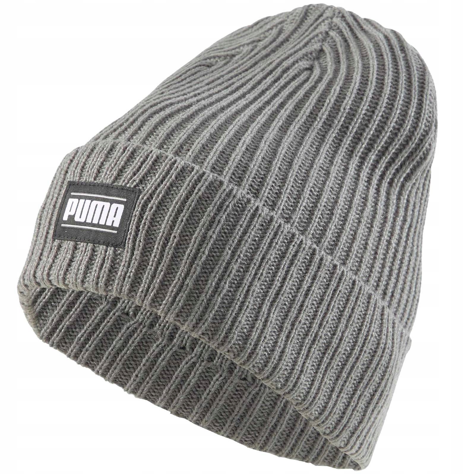 Zimná čiapka Puma Grey R.