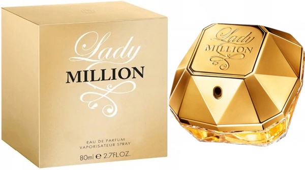 Parfumovaná voda Paco Rabanne Lady Million 80 ml