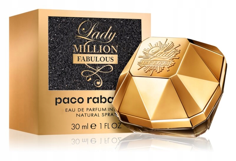 Parfumovaná voda v spreji Paco Rabanne Lady Million Fabulous 30 ml EDP