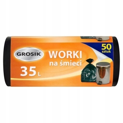 Balenie 6ks grosik vrece na odpadky 35 l /50 ks