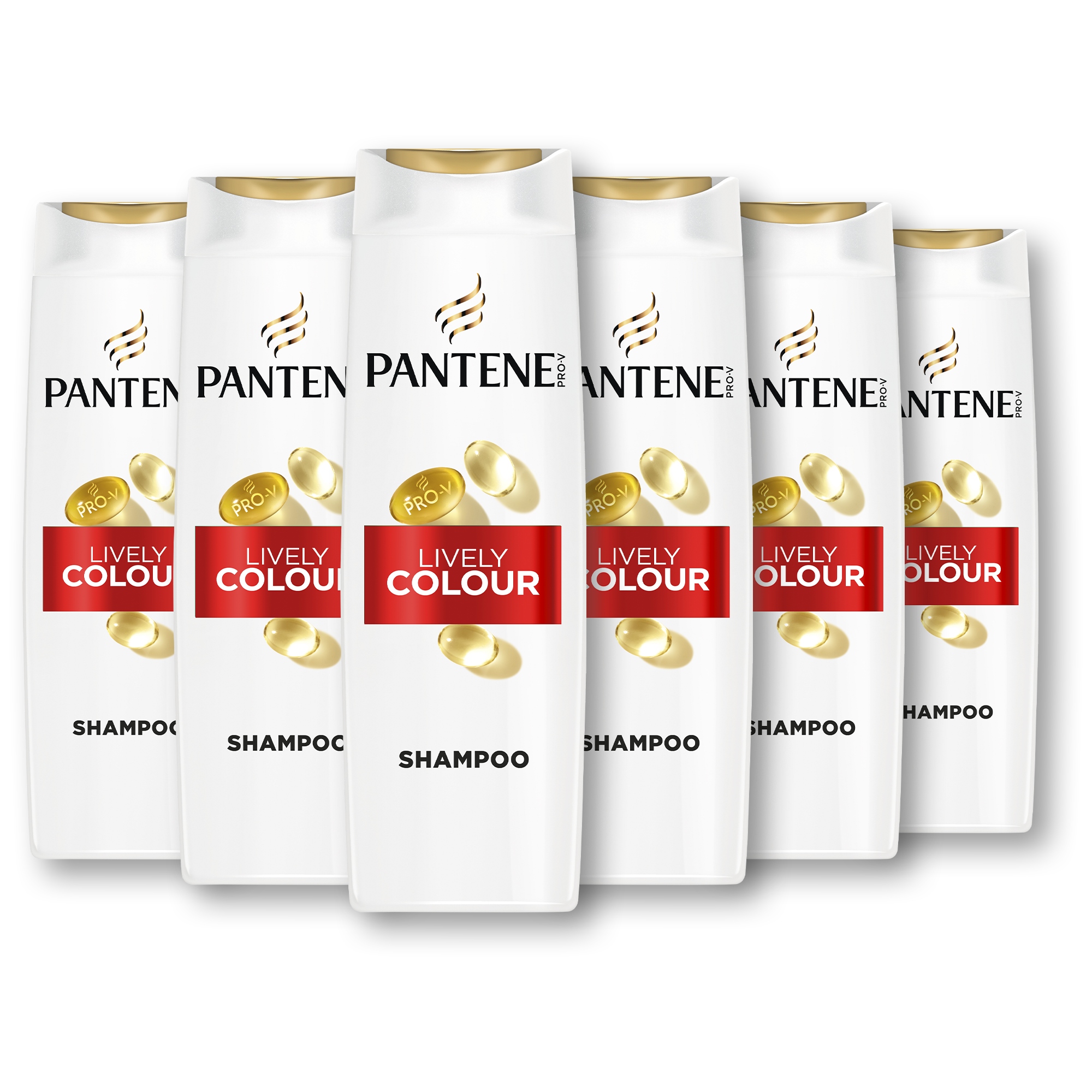 Pantene Pro-V Color Protect šampón na farbené vlasy, 6 x 400 ml