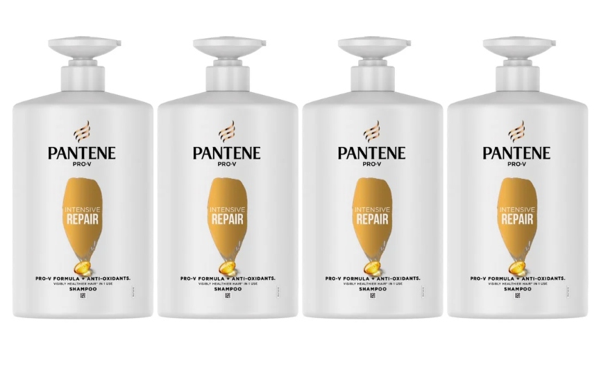 Pantene Pro-V Intenzívny regeneračný šampón pre poškodené vlasy 4x1000 ml