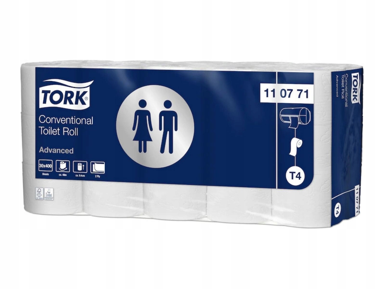 Toal papier. Tork Advanced 110771 T4 2W 49,6 m A30