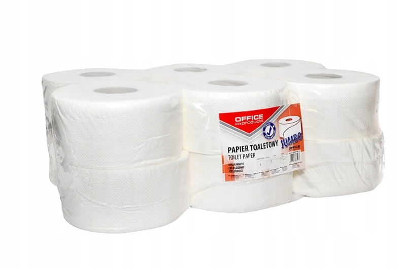 Toaletný papier KANCELÁRSKE PRODUKTY Jumbo 2-wars 12x120m