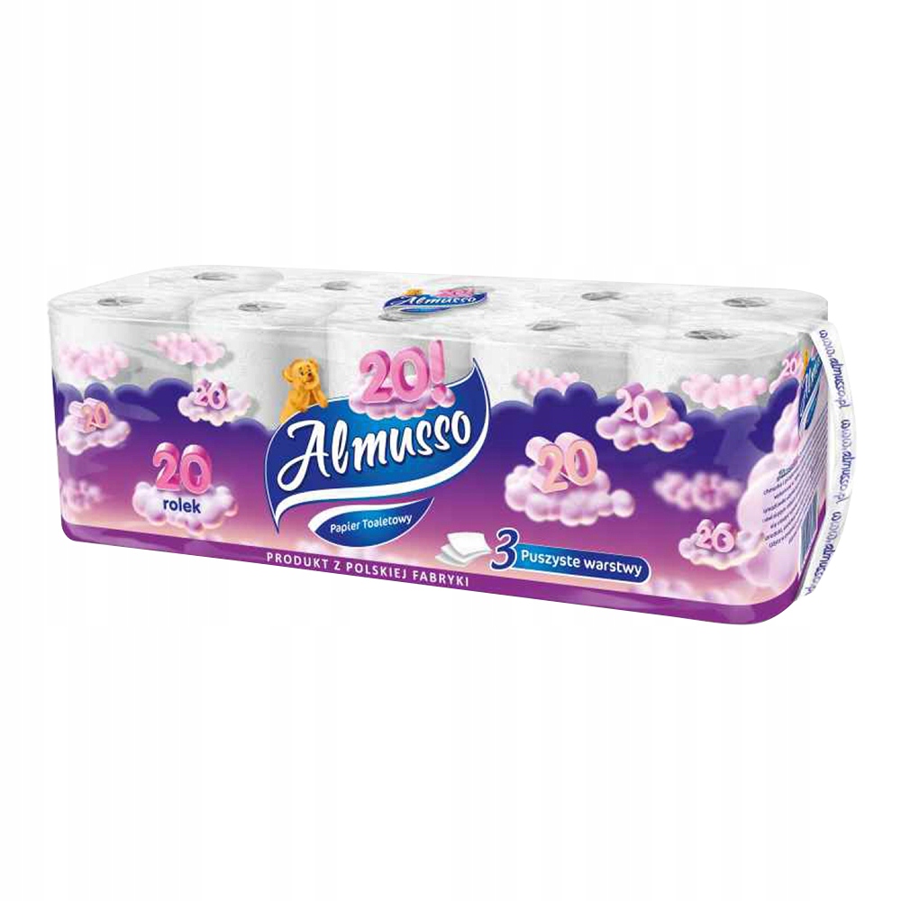 Almusso toaletný papier 20 valčekov