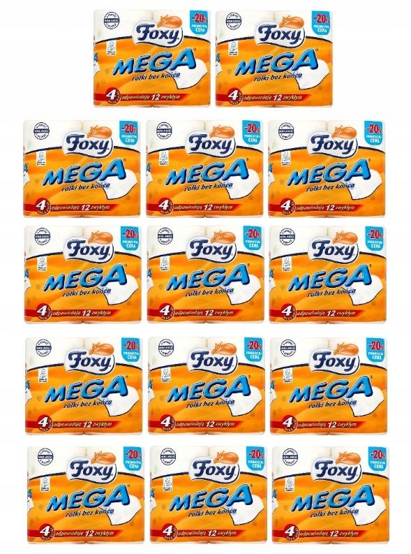 Foxy mega x 14sz toaletný papier