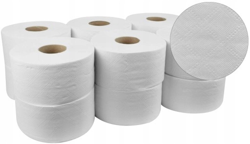 Toaletný papier Jumbo Vella 100% celulóza 12 ks.