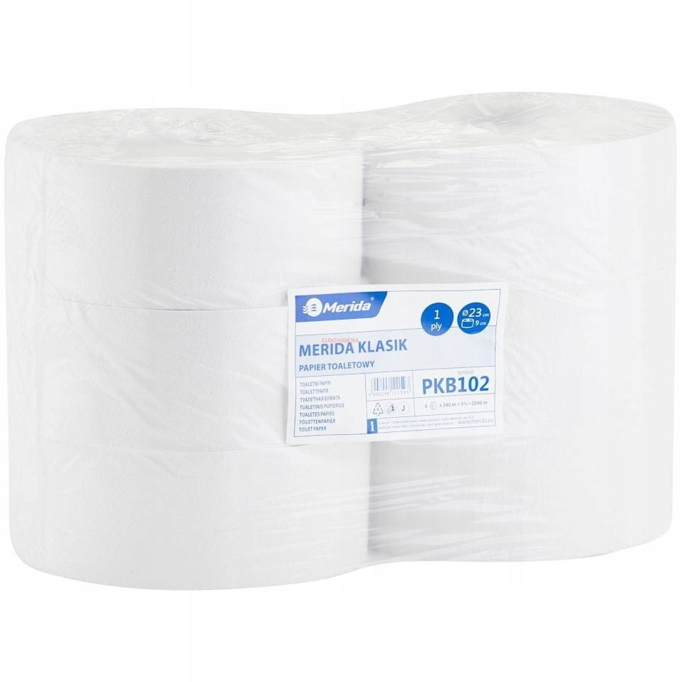 Toaletný papier Merida Klasik 23cm 340 m 1W 6ks