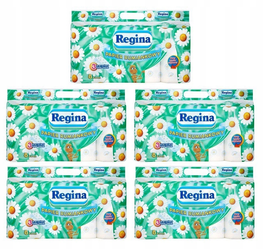 Regina Rumianek 8x5 toaletný papier - 40 valcov