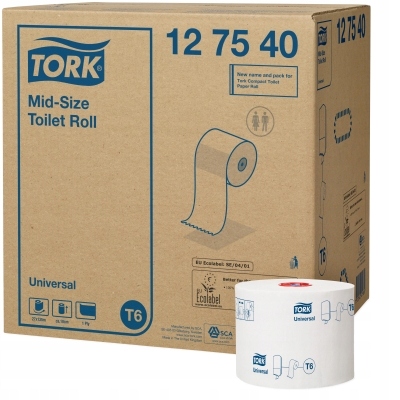 Toaletný papier T6 x27 Tork 127540