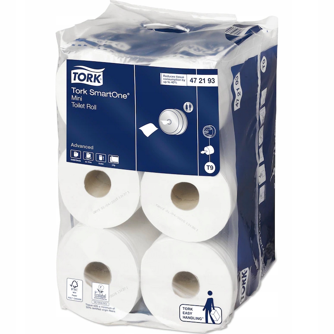 Tork toaletný papier 472193 T9 Valler 111 m 12 ks.
