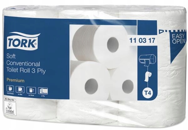 Toaletný papier - Tork Conv TR Prem 6rol#110317