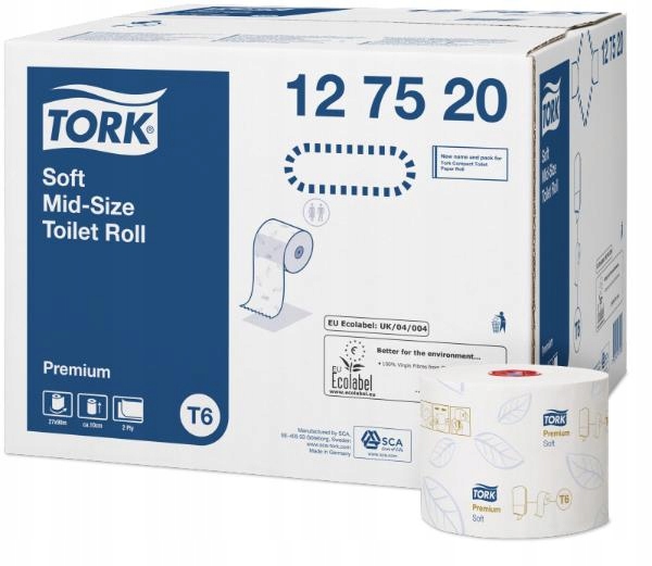 Toaletný papier TORK PREM SOFT 27ROL # 127520