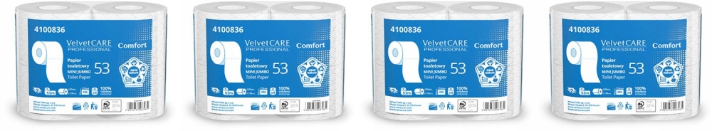 Toaletný papier Velvet Care Mini Jumbo 16 roliek