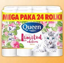 Nepotrebný toaletný papier Queen 24 ks.