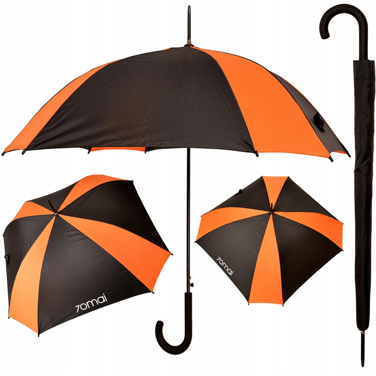 Dáždniky - Automatický dáždnik 70MAI ORANGE, MULTI -COLED
