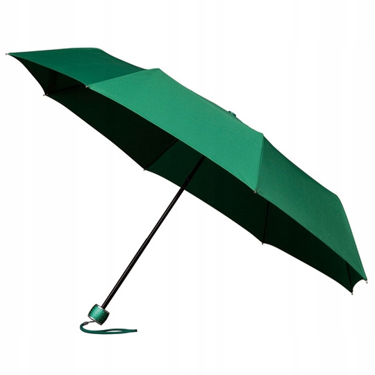 Dáždniky - Čierny, zelený dáždnik Raincoat