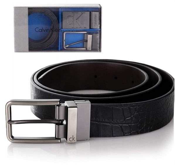 Opasok - Calvin Klein Brown Belt, čierny - Unisex Product