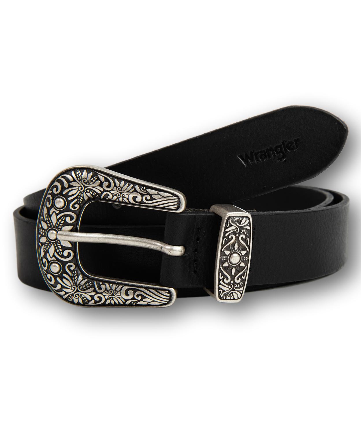 Opasok - Wrangler Black Belt - ženský produkt