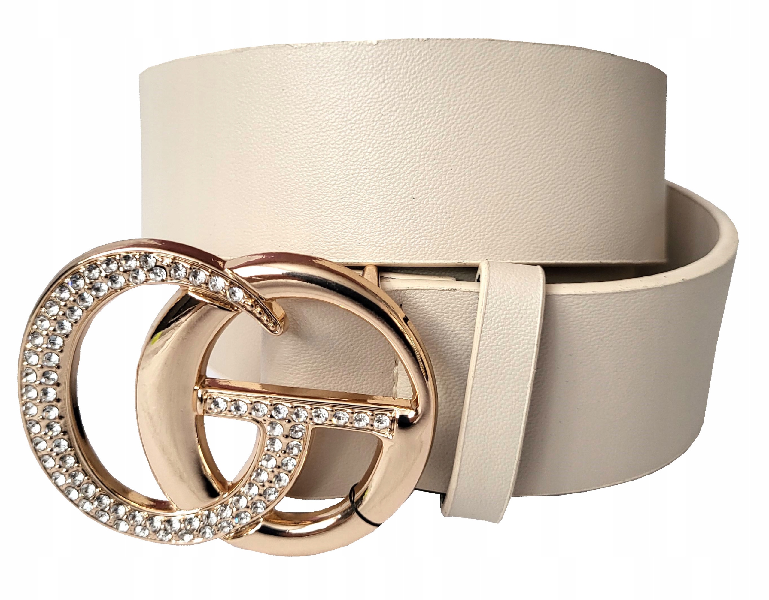 Opasok - Béžový pás CG Golden Clamper Belt - ženský produkt