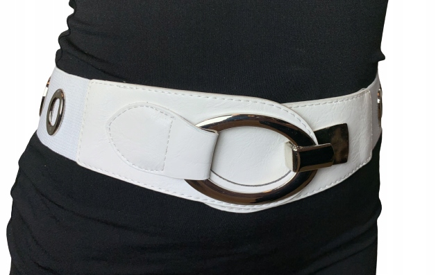 Opasok - JN Plus Paris White Belt - ženský produkt