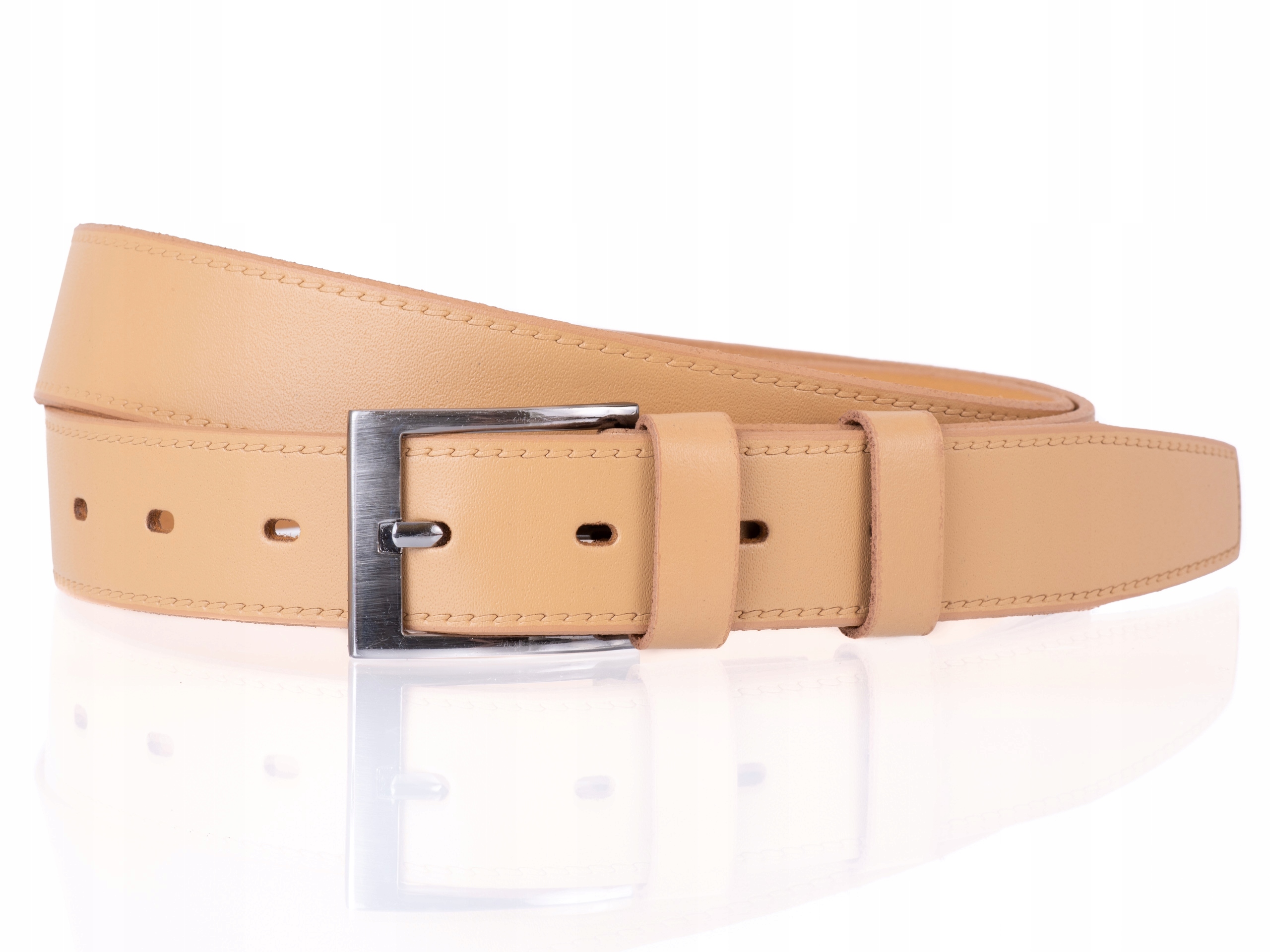 Opasok - Sepher Beige Belt - mužský produkt