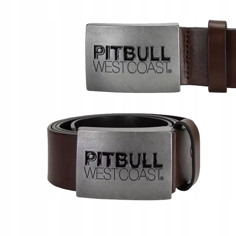 Opasok - Pit Bull West Coast Brone Brone, striebro - Unisex Product