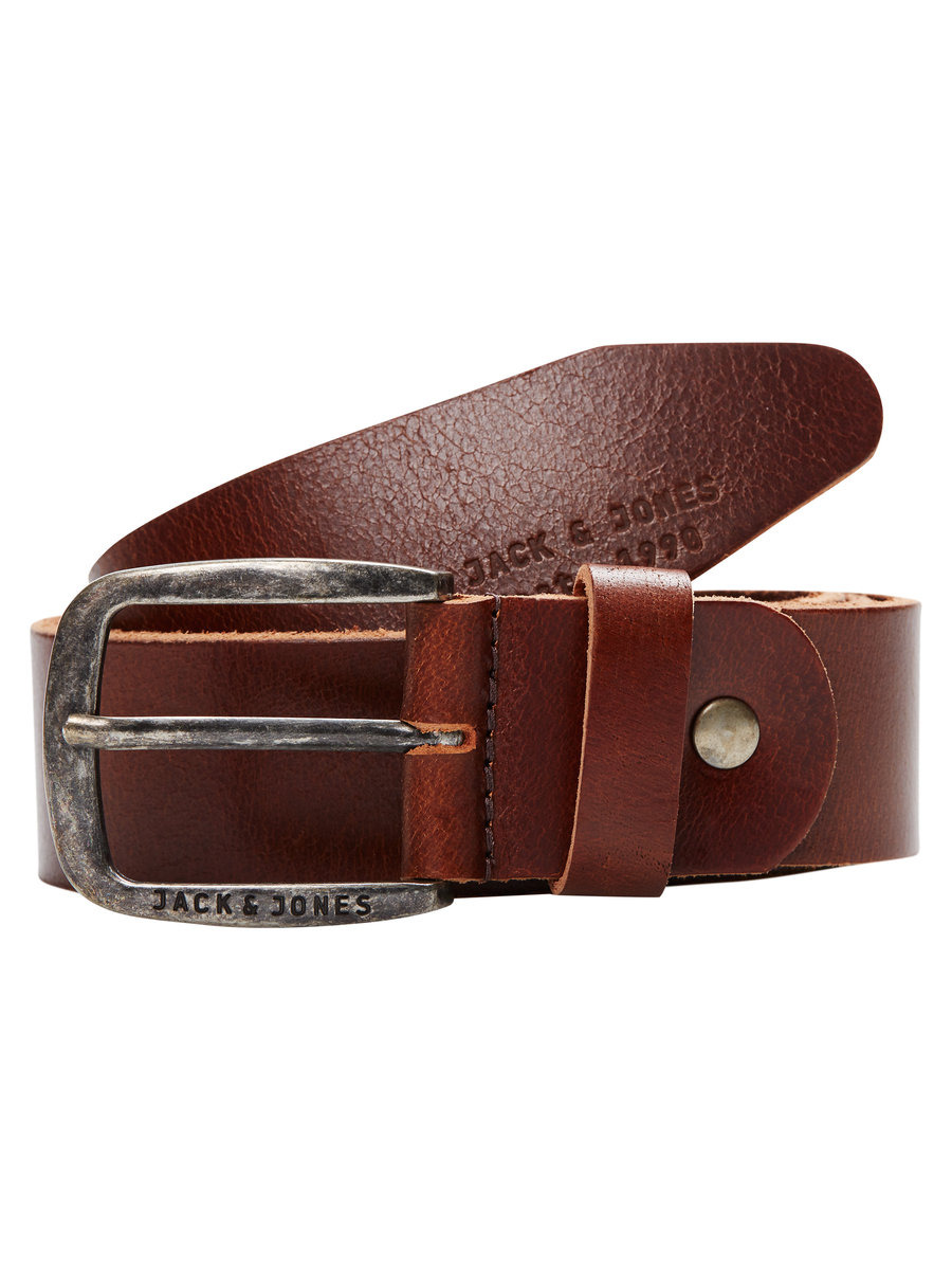 Opasok - Jack & Jones Brown Belt - pánsky produkt