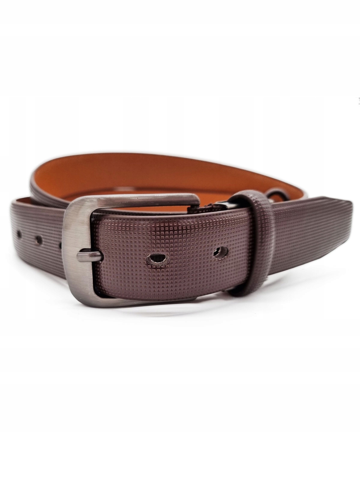 Opasok - Chessboard Brown Belt - pánsky produkt