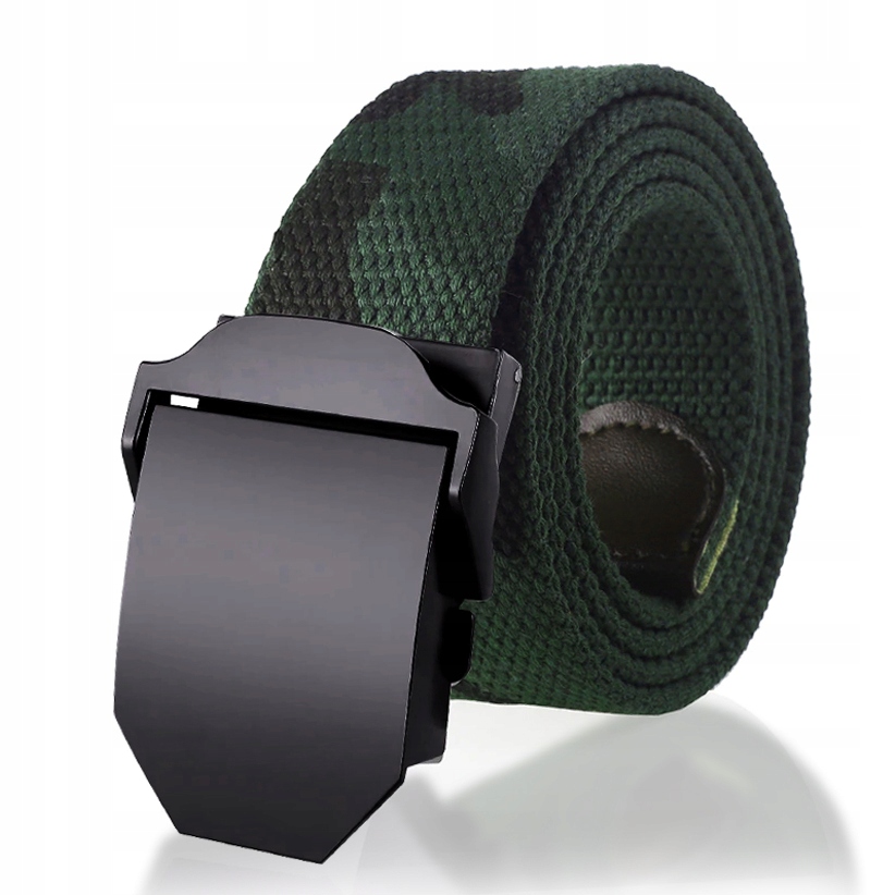 Opasok - Black Belt pako džínsy, khaki, zelený - mužský produkt