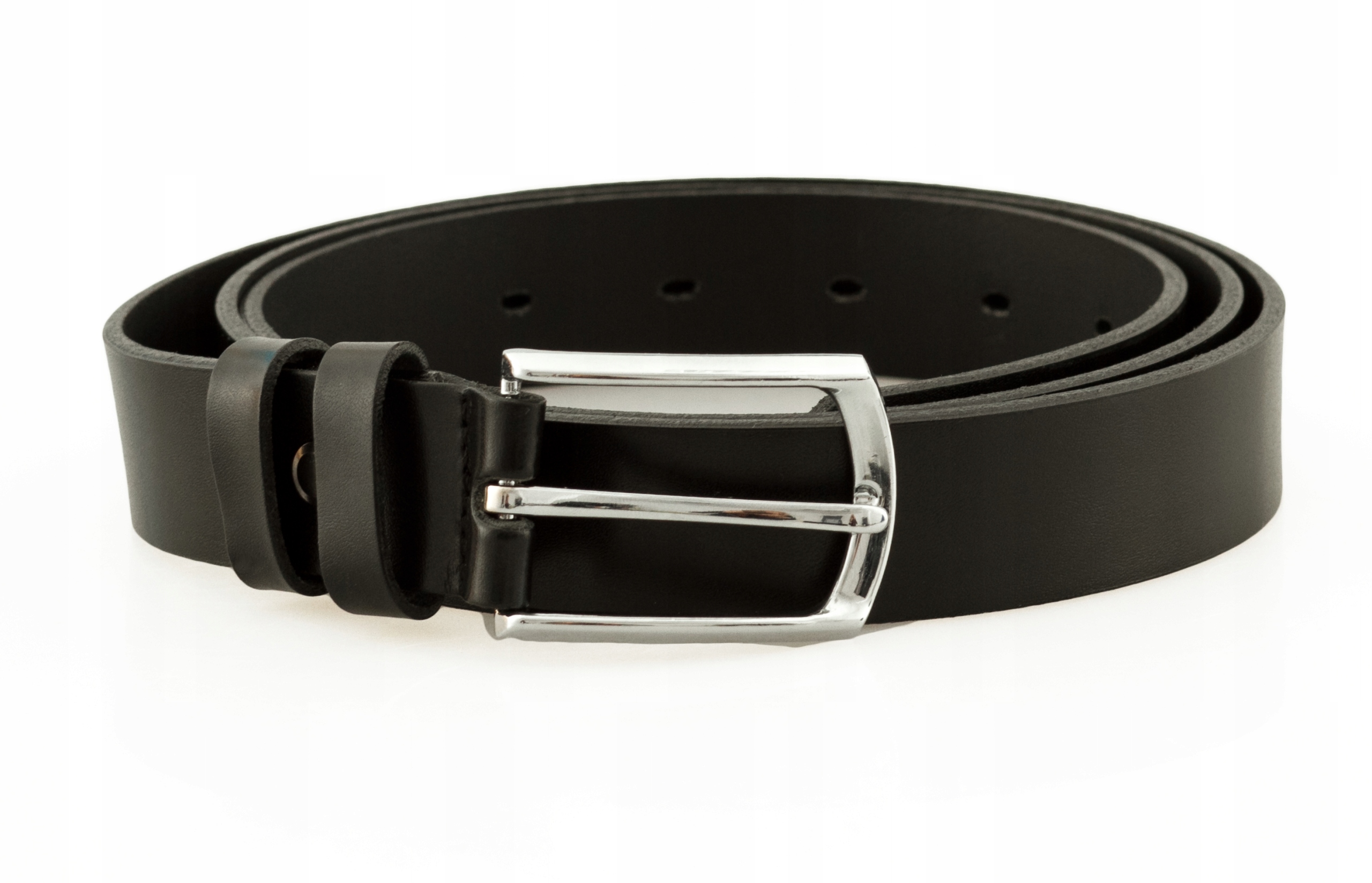 Opasok - Pierre Cardin Black, Navy Blue, Blue Strip - Pánsky produkt