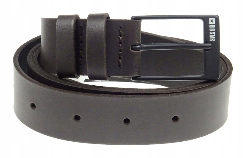 Opasok - Kožený pás s veľkou hviezdou HH674136 105 cm