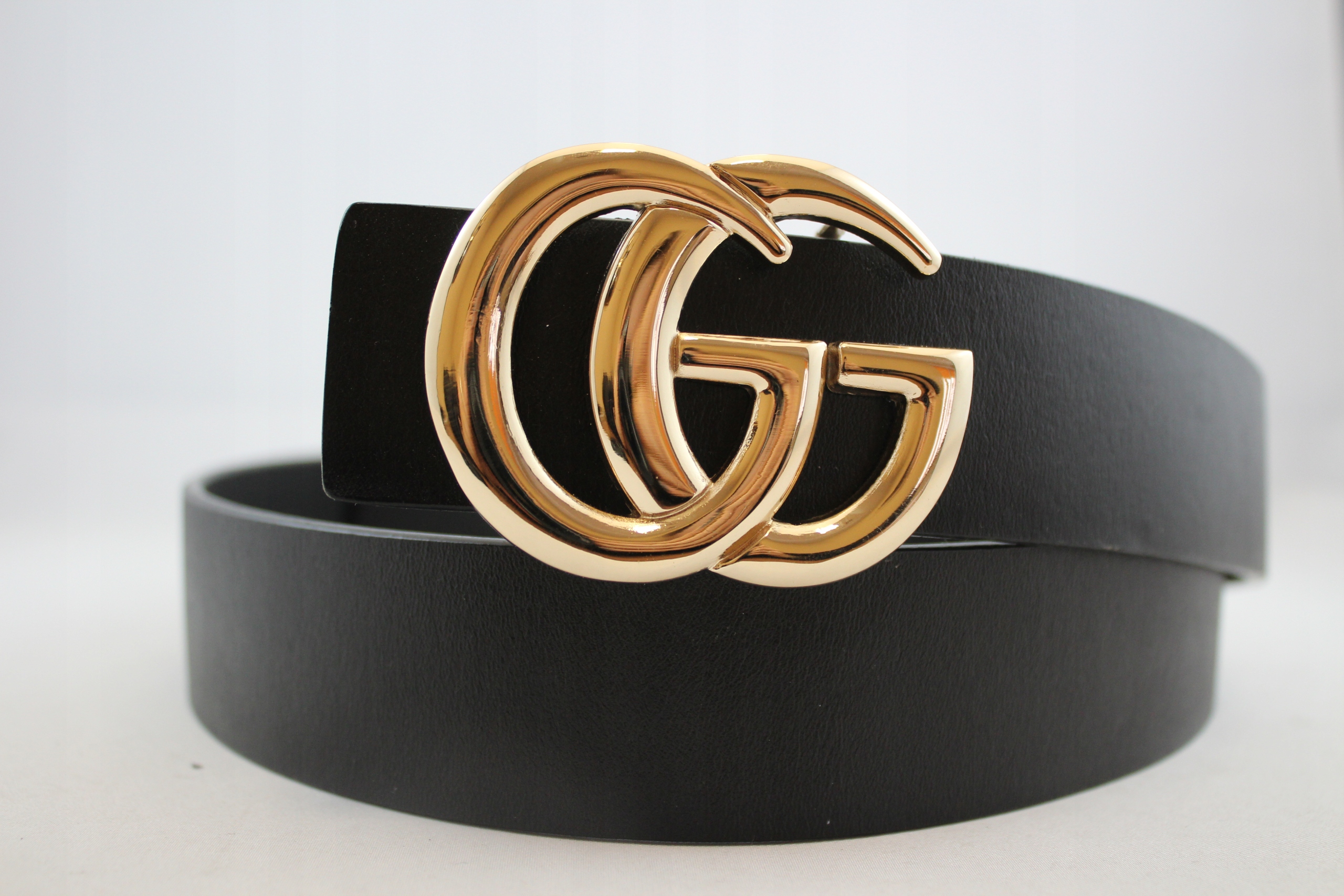 Opasok - Double G Black Belt - ženský produkt
