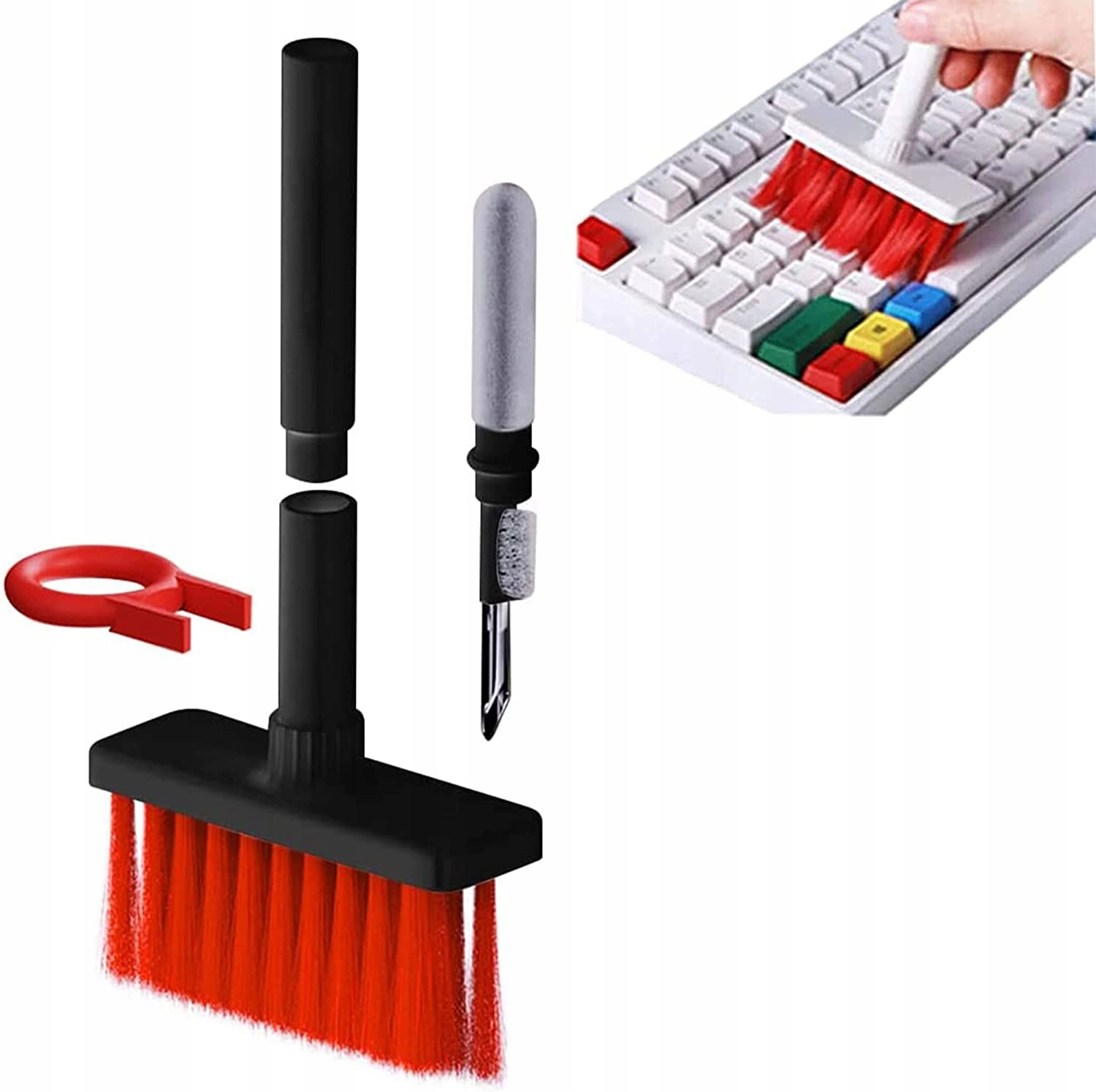 Antistatic Brush pre slúchadlá a 3x klávesnica